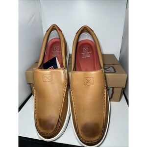 Twisted X Casual Shoes Mens Slip-On Kicks 14 M Brown MCA0048- New In‎ Box